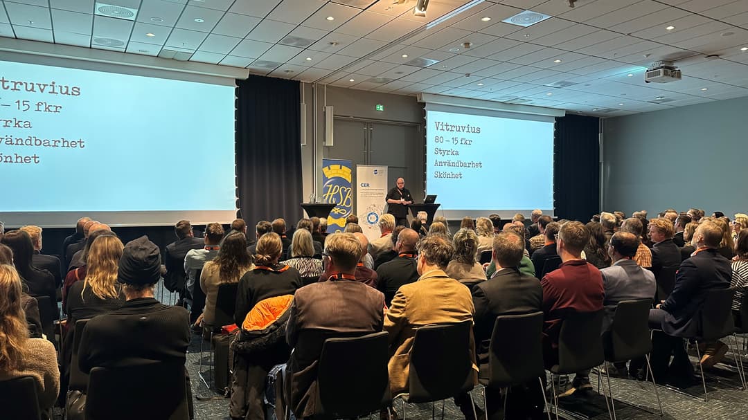 Öppningsanförande med arkitekt Gert Winhgård vid Bomorrow 2026