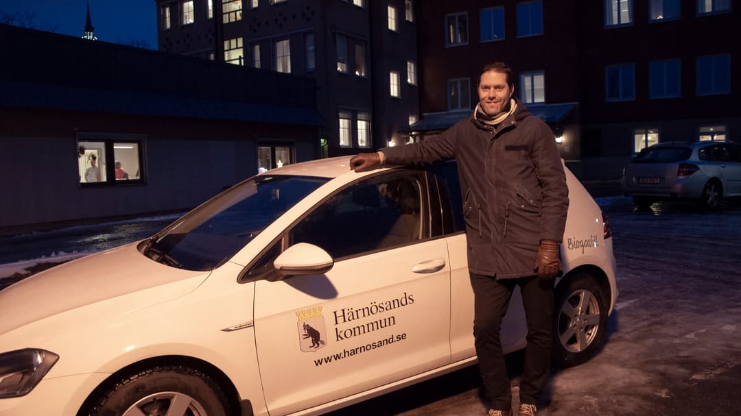 Fredrik Mattsson, verksamhetschef hemtjänst och hemsjukvård Härnösands kommun