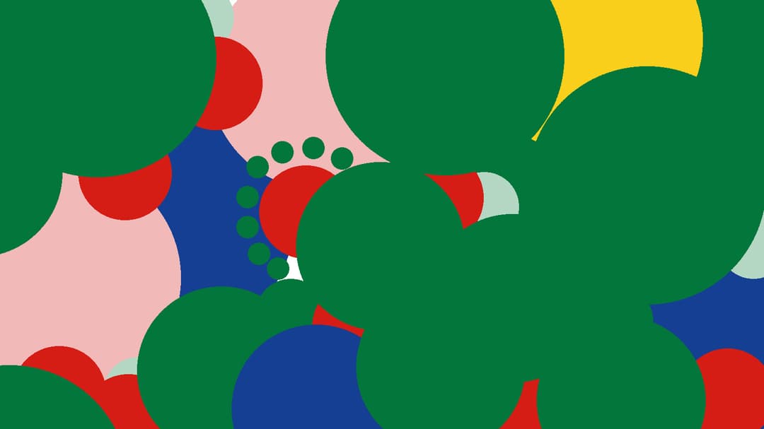 Abstract patterns in different colors