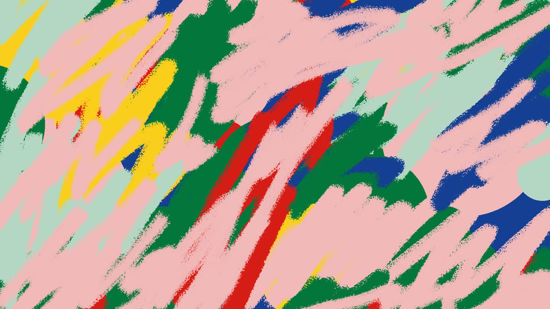 Abstract patterns in different colors