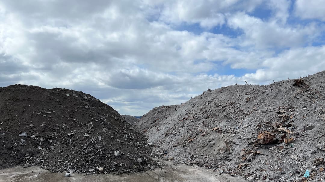 Waste landfill