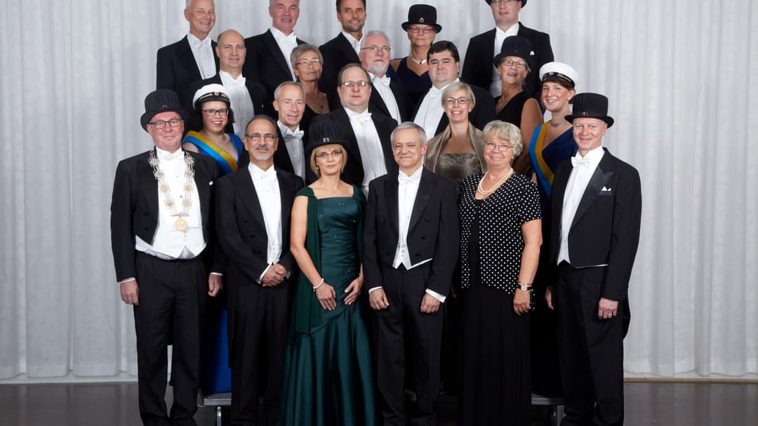 Festföremål, professorer, akademisk högtid