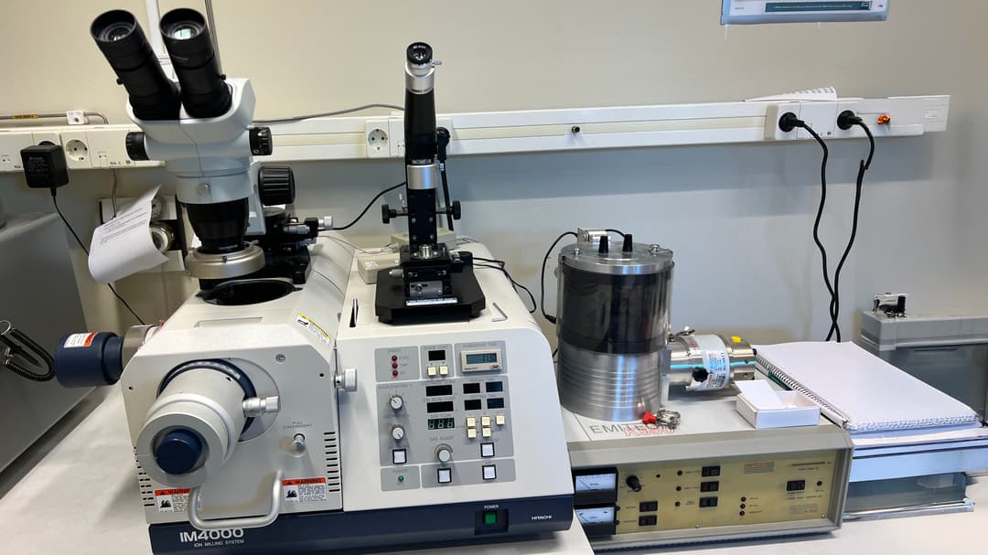 Advanced laboratory equipment.