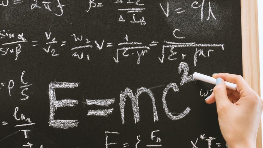 Matematik på svarta tavlan