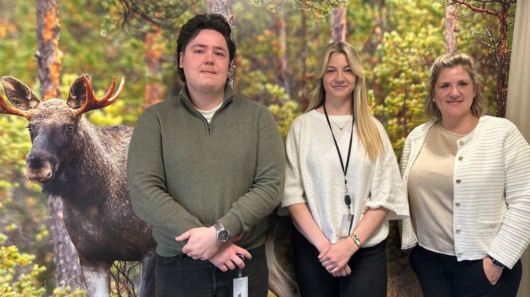 Viktor Åslin, Sofia Engström och Jennie Kjellin