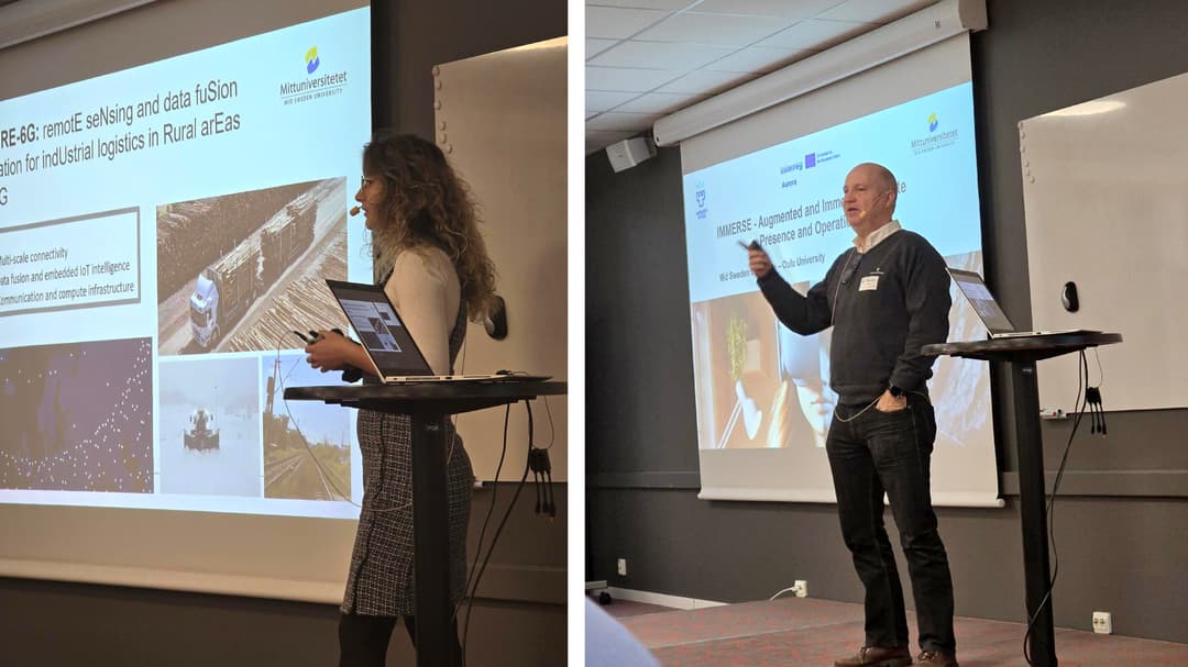 Irida Shallari och Mårten Sjöström, TSG Tillverkarseminarium Uppsala 