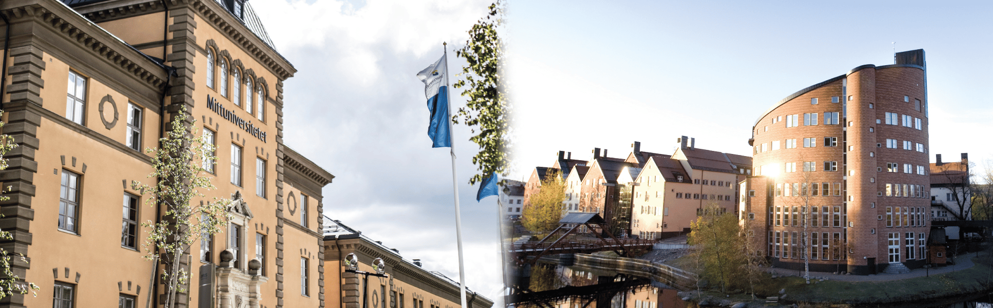 Kollage av två bilder på hus.