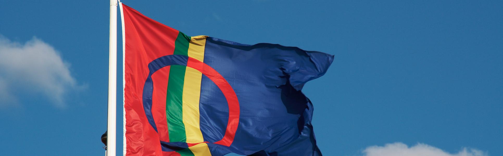 Den samiska flaggan