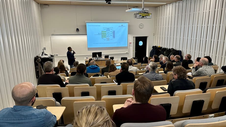FSCN-dagarna innehöll flera forskarpresentationer.