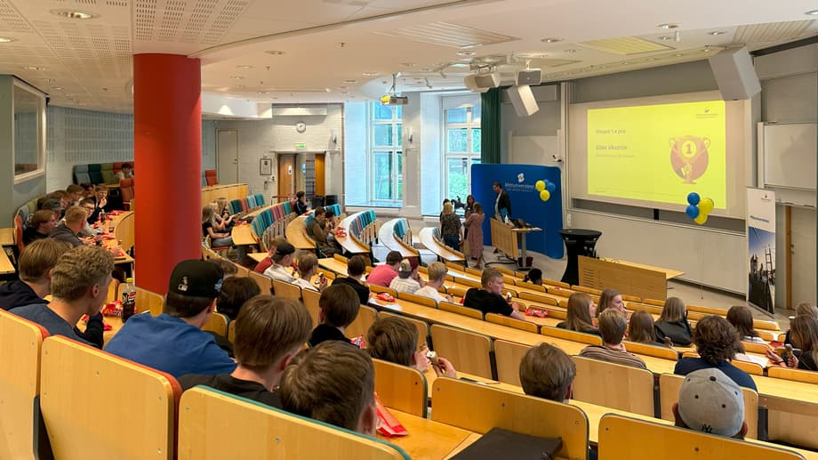 Prisutdelning för Sundsvalls gymnasium Västermalm