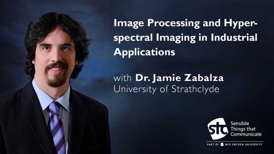 Open Guest lecture on hyperspectral imaging with Jamie Zabalza