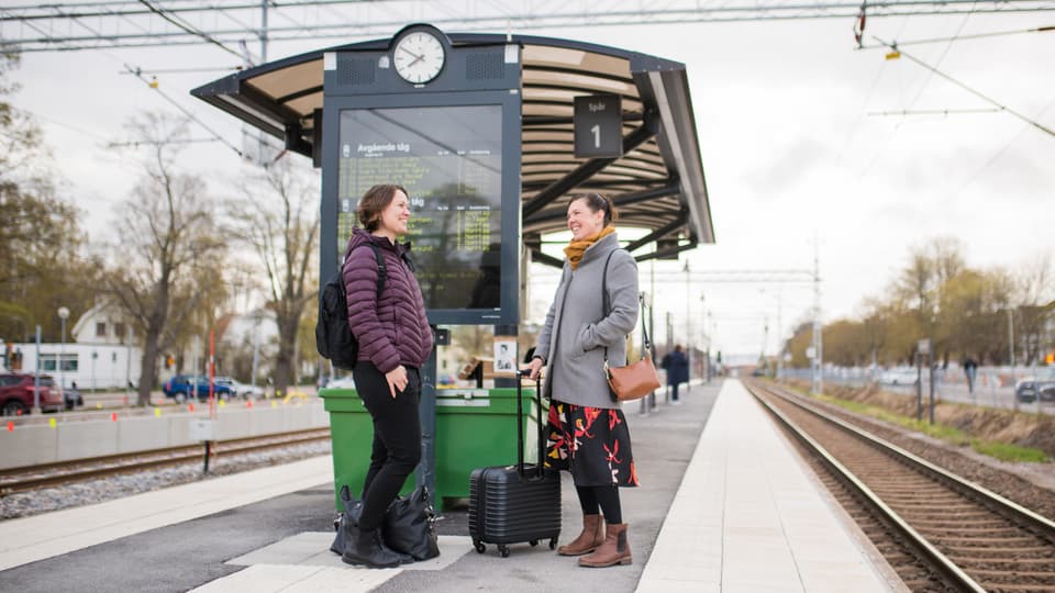 Tåg resande resa