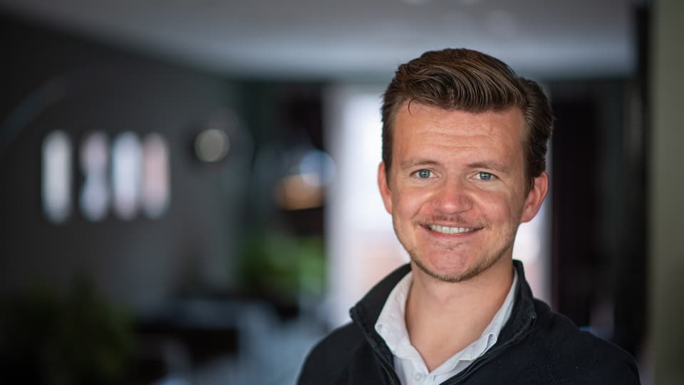 Emanuel Magnusson, ordförande Studentkåren Östersund