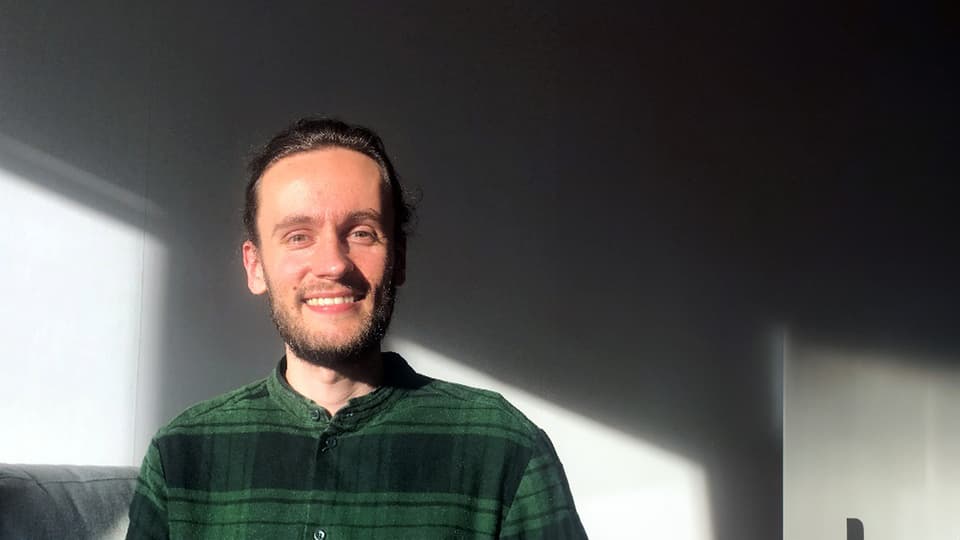portrait of smiling man