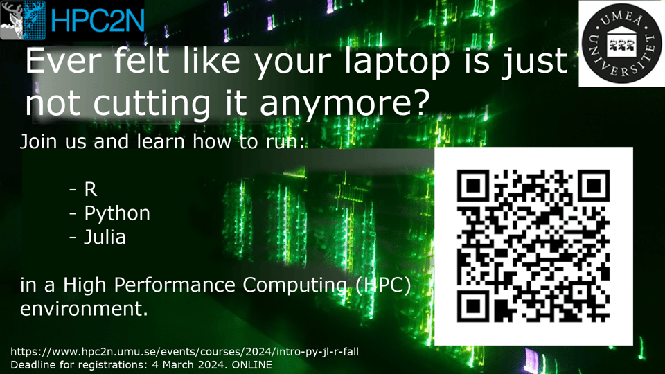 HPC2N course 