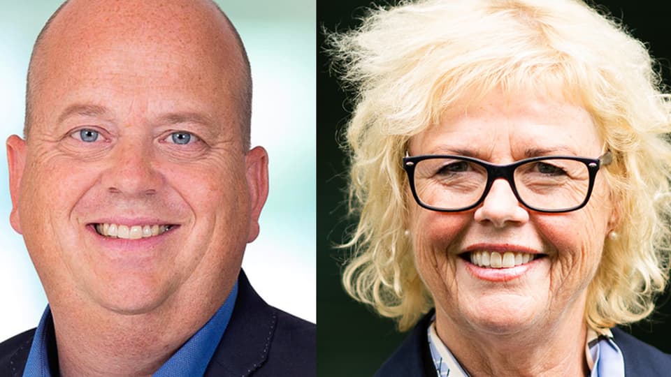 Svante Berggren and Carina Bergqvist Palm