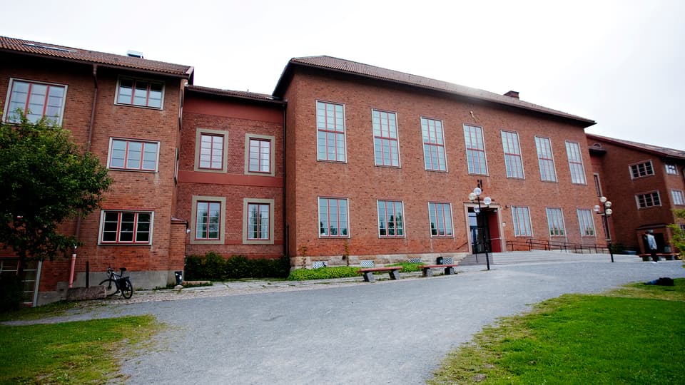 Exteriören av Jämtlands Gymnasium Wargentin