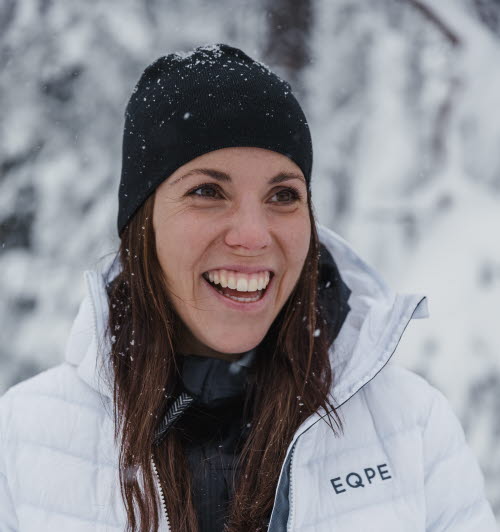 Charlotte Kalla lectures at Miun