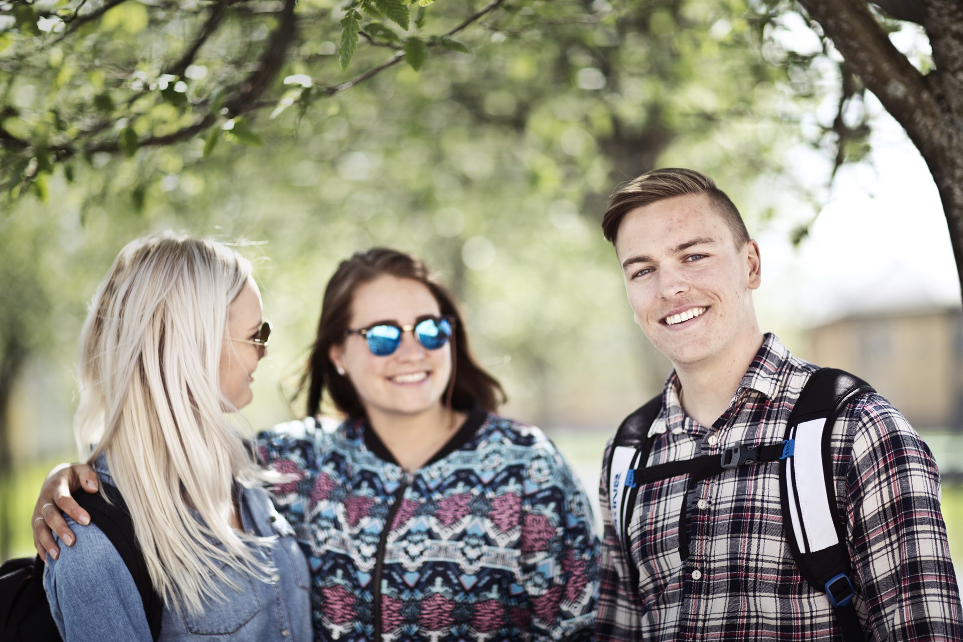 Studenter på Campus Östersund
