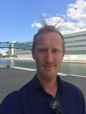 Turismbild på Axel Eriksson i Lissabon