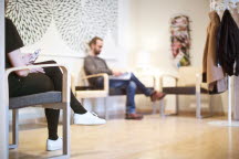 Väntrum, psykologimottagningen