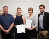 Prisutdelning Bästa exjobb Region JH2019