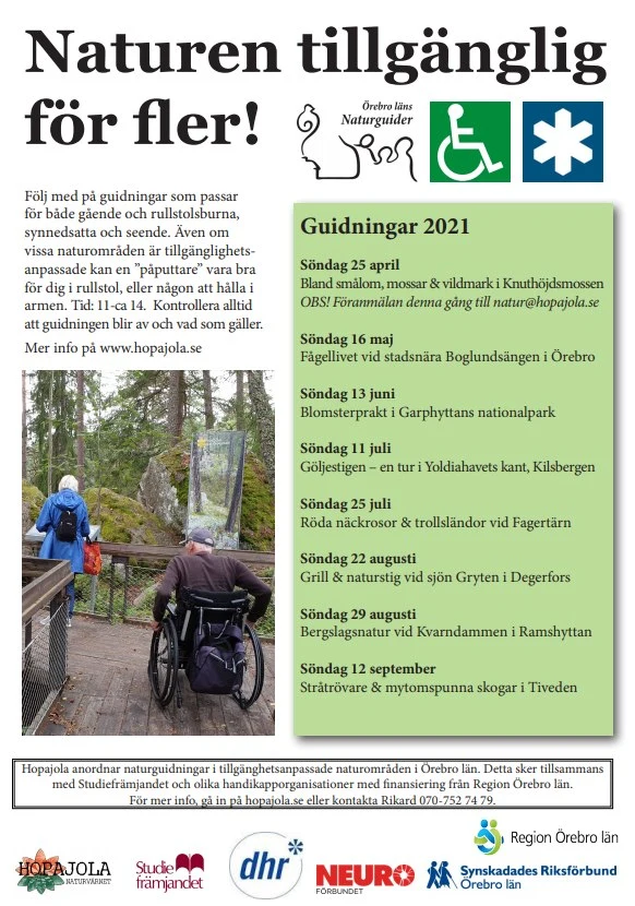 Tillgänglighetsanpassad turisminformation