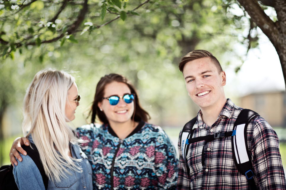 Studenter på Campus Östersund