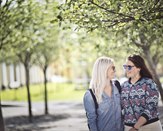 Studenter på Campus Östersund