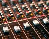 Mixing console