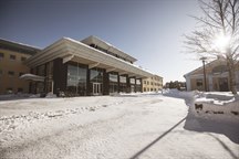 Vinterexteriör Campus Östersund