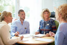 Rektor med medarbetare