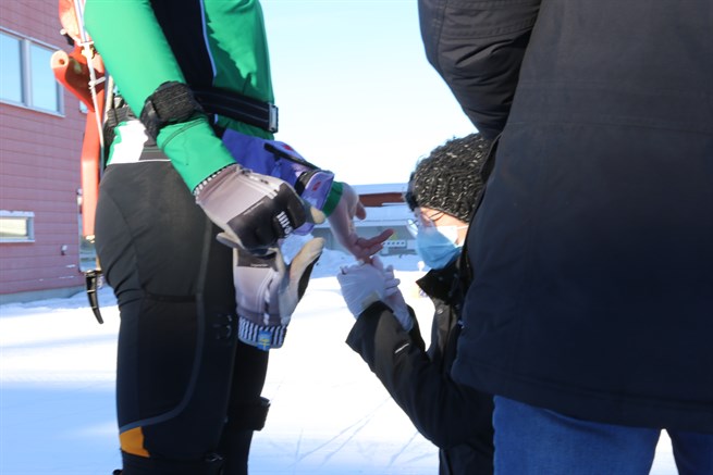3D-studie i skidskytte blodprov