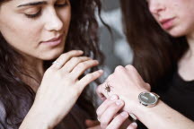 psykologstudenter, behandlingssituation med spindel
